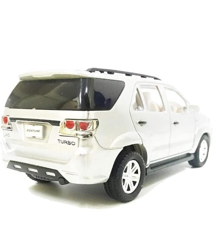 Pullback Fortune Toy car for Kids Best Gifts Vehicle Toys for Kids Pull Back Cars Toys Plastic Car (White Color) view 2