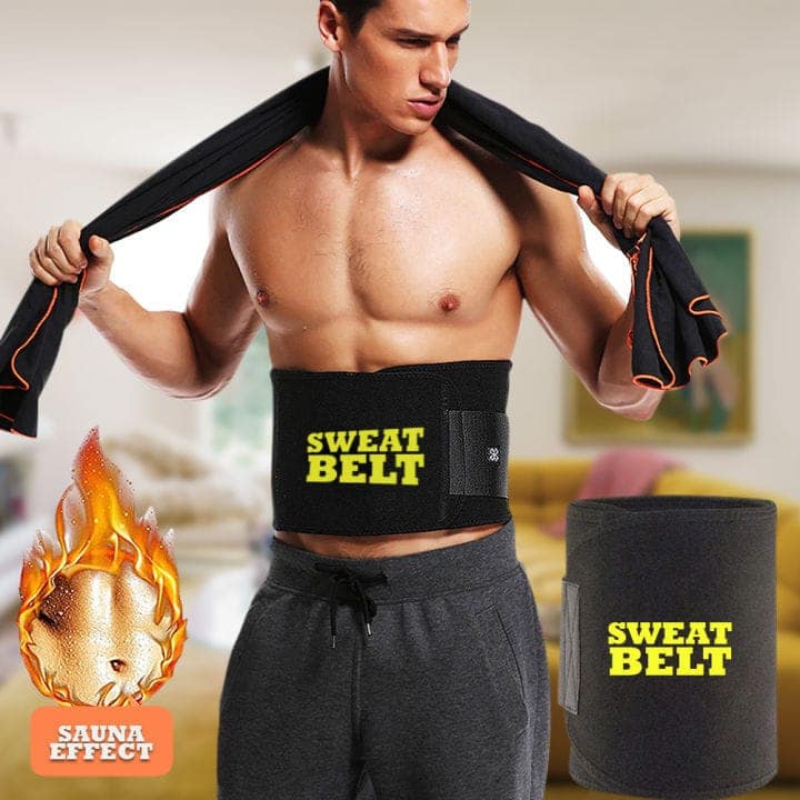 GLOWSERIE Neoprene Waist Support Belt for Fat Burning and Back Support
