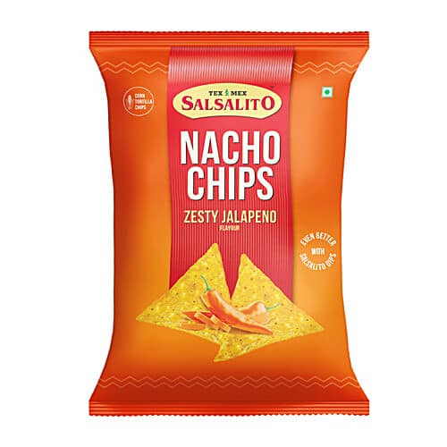 Salsalito Nachos Zesty Jalapeno 150G