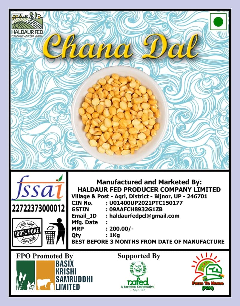Chana Dal, 1 Kg (pack of 3) view 2