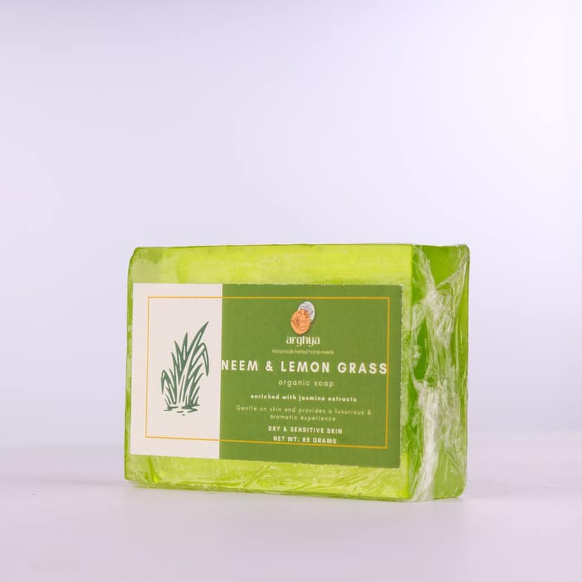 Arghya Herbal Neem Lemongrass Bathing Soap view 2