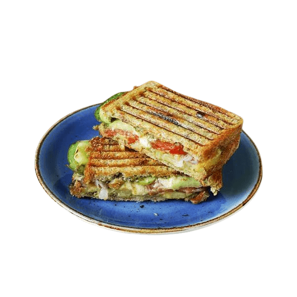 Vegetables Cheese Grilled Sandwich