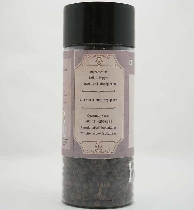 "Foodaids Whole Tailed Pepper - Assisting You In Enhancing The Flavors Of Your Delectables" view 2