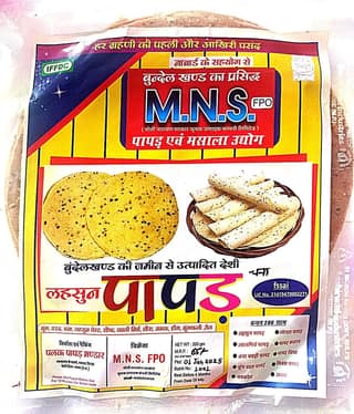 Lahsun Flavor Papad (pack of 3)