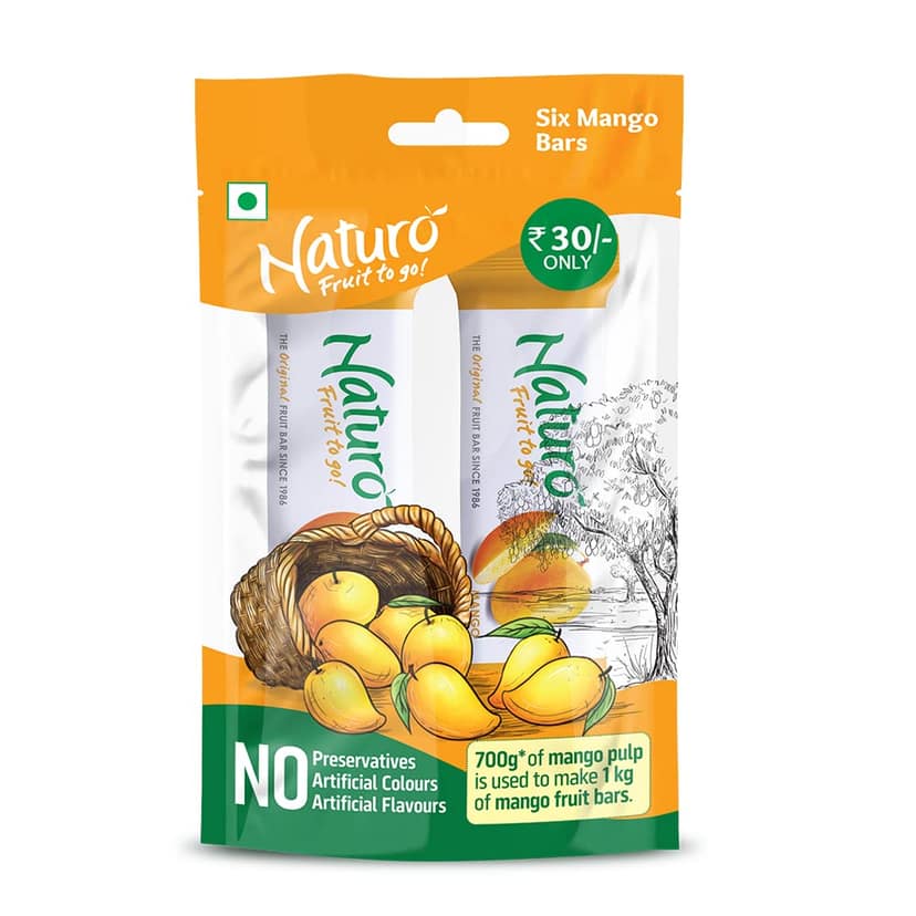 Naturo Fruit Bar Mango Multipack 140G / 200G