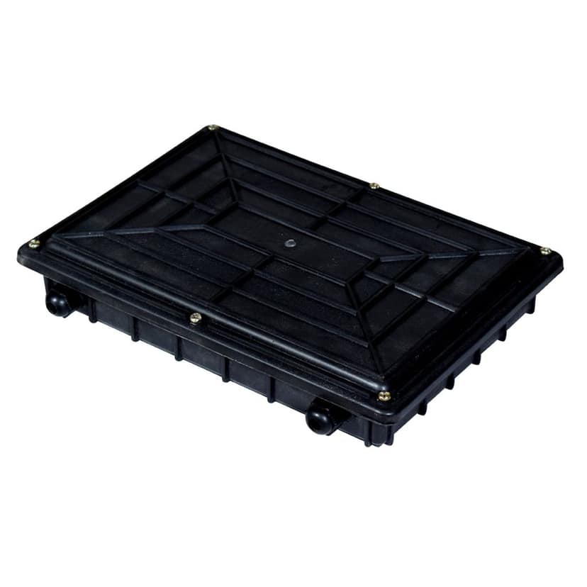 Optik vision gold Fiber Optic Joint Box { 2 Hole } Termination Enclosure Box OFC Splicing Tray { pack of 5 pice } view 2