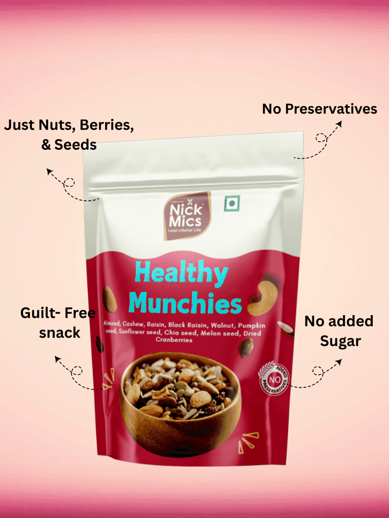 Nickmics Healthy Munchies-250g view 2