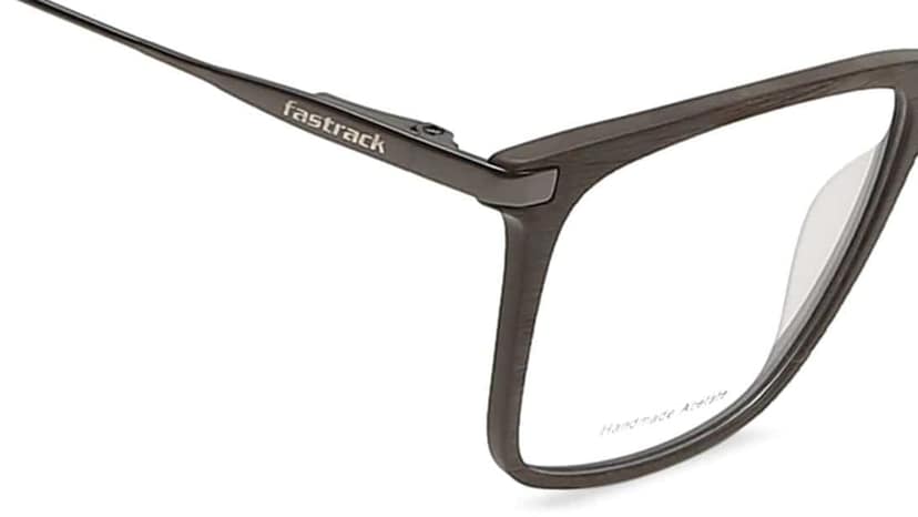 Fastrack Men-Women Rectabgale Eyeglass Frame Black view 2