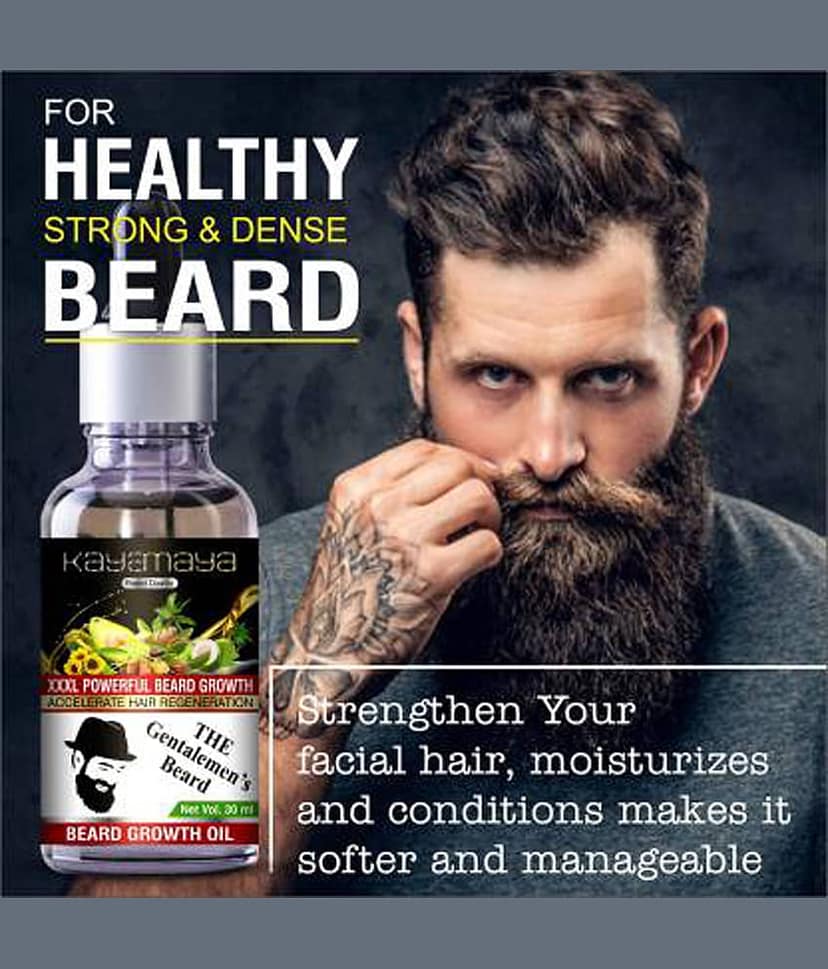 Kayamaya Powerful Beard Growth Oil 30 mL view 2