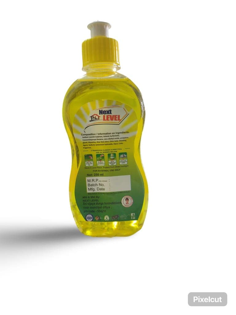 Next Level Dishwash Liquid, 500ml view 2