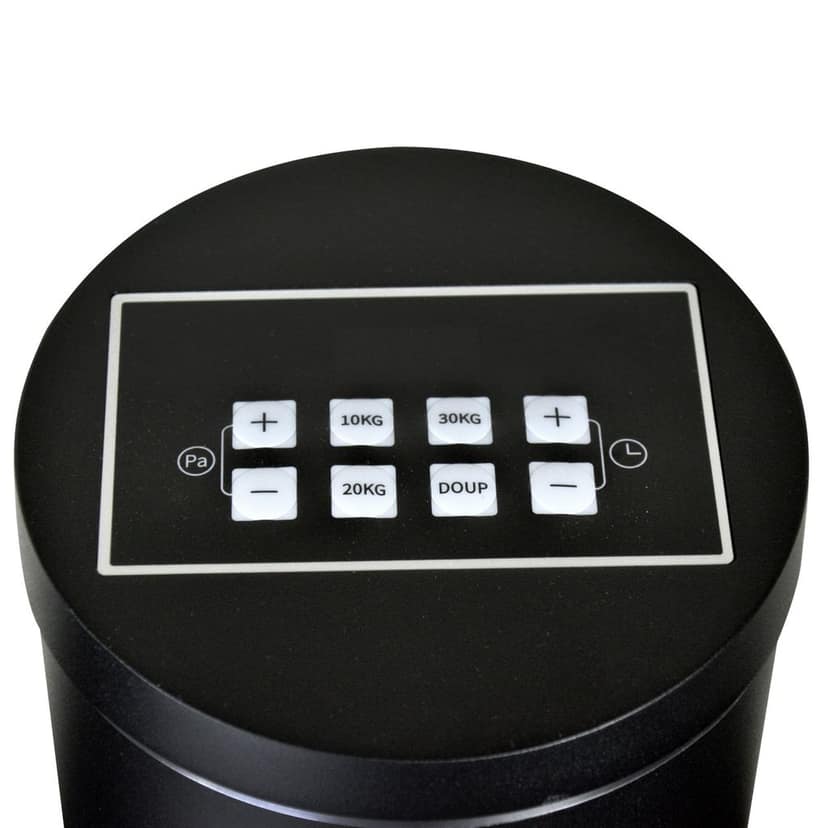 The Bean Co Roasters Automatic Coffee Tamper | Adjustable Pressure Settings | Black view 2