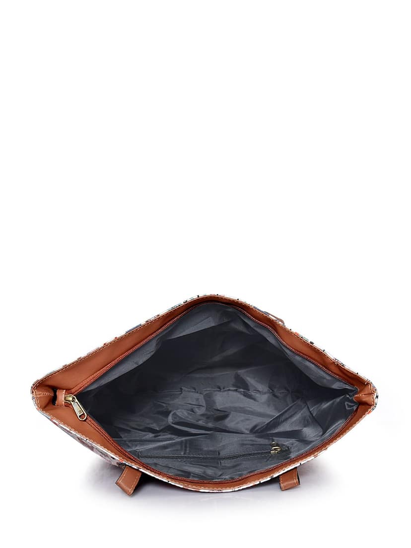 Lychee bags Women Printed Canvas Tote Bags view 2