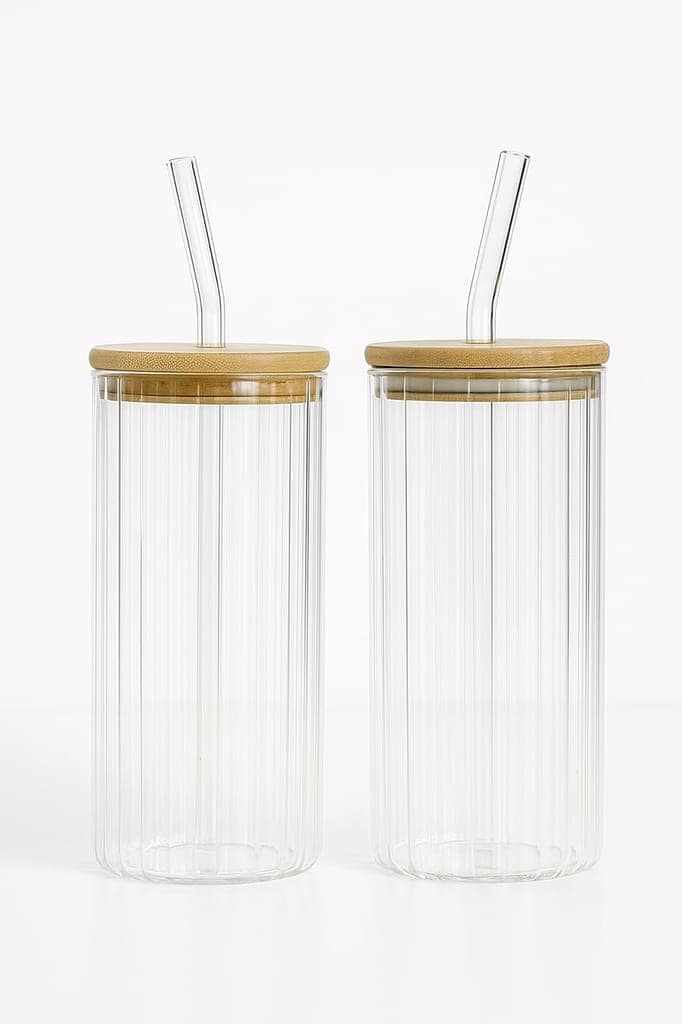 Cola Can Tumbler with Wooden Lid & Straw, 510 ML, Set of 1, Can Shaped Tumbler for Cold Coffee, Smoothies, Juice, Soda, Any Drink and Any Occasion