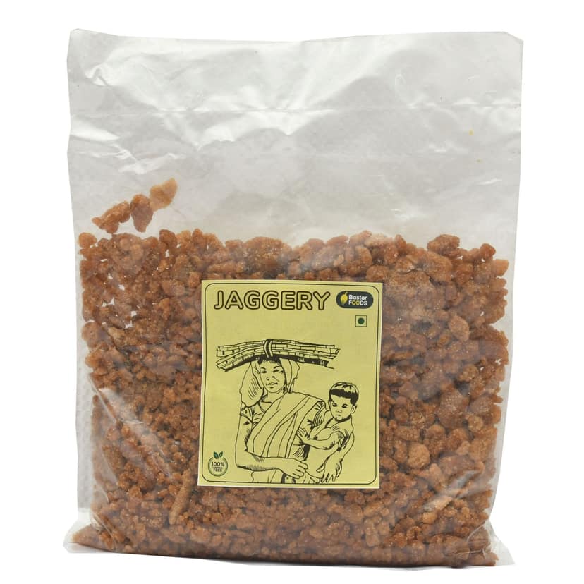 TRIBES INDIA Plain Jaggery 500 Gms