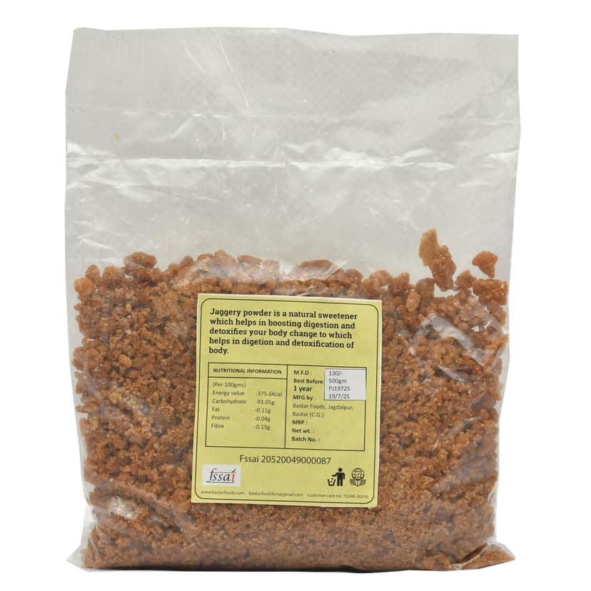 TRIBES INDIA Plain Jaggery 500 Gms view 2