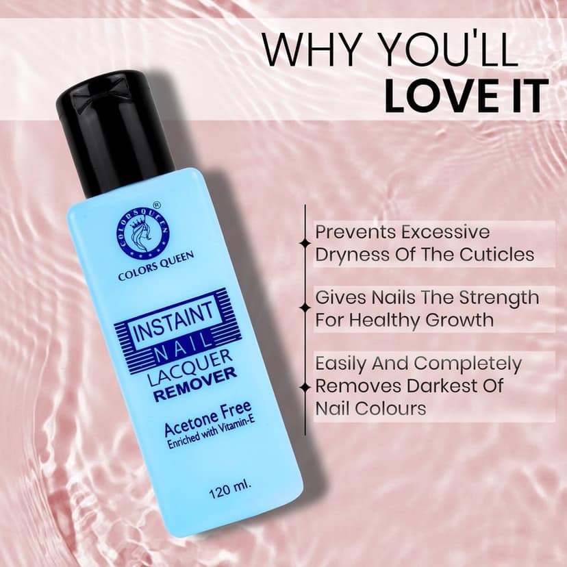 Colors Queen Instant Nail Lacquer Remover view 2