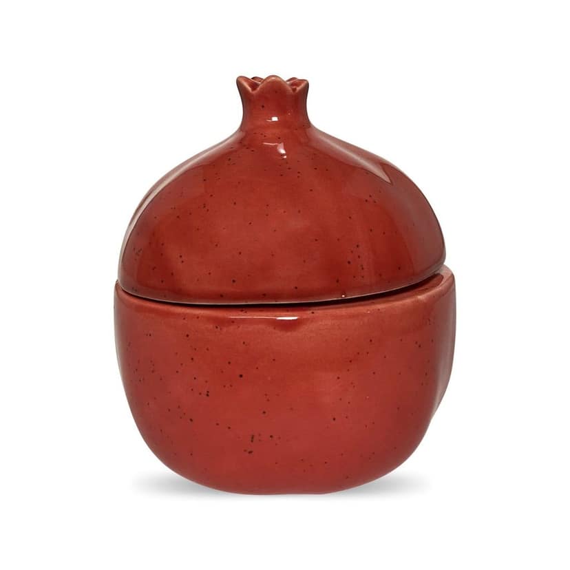 Ceramic Dining Red Pomegranate Ceramic Jar view 2