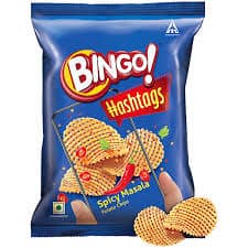 Bingo Hashtag Chips Masala 22.5G