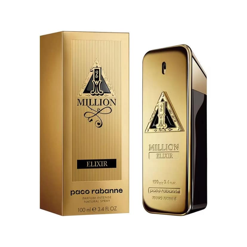 Rabanne 1 Million Elixir Parfum Intense for Men 100ml – Rich & Intense Woody-Ambery Fragrance