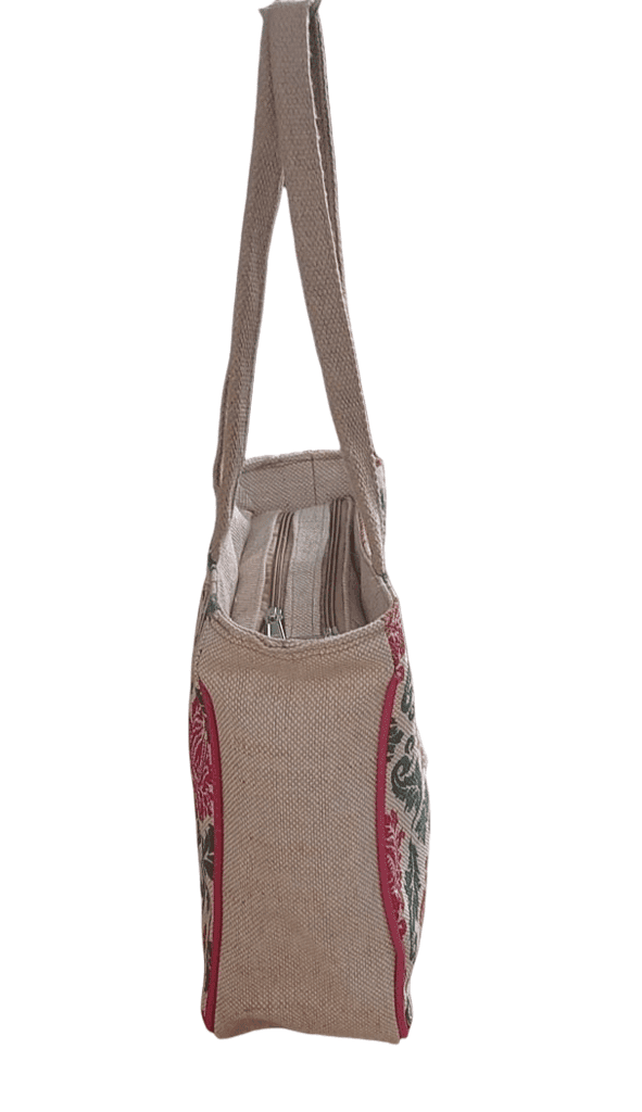 Floral Tote Bag - Stylish & Functional Handbag-2 view 2