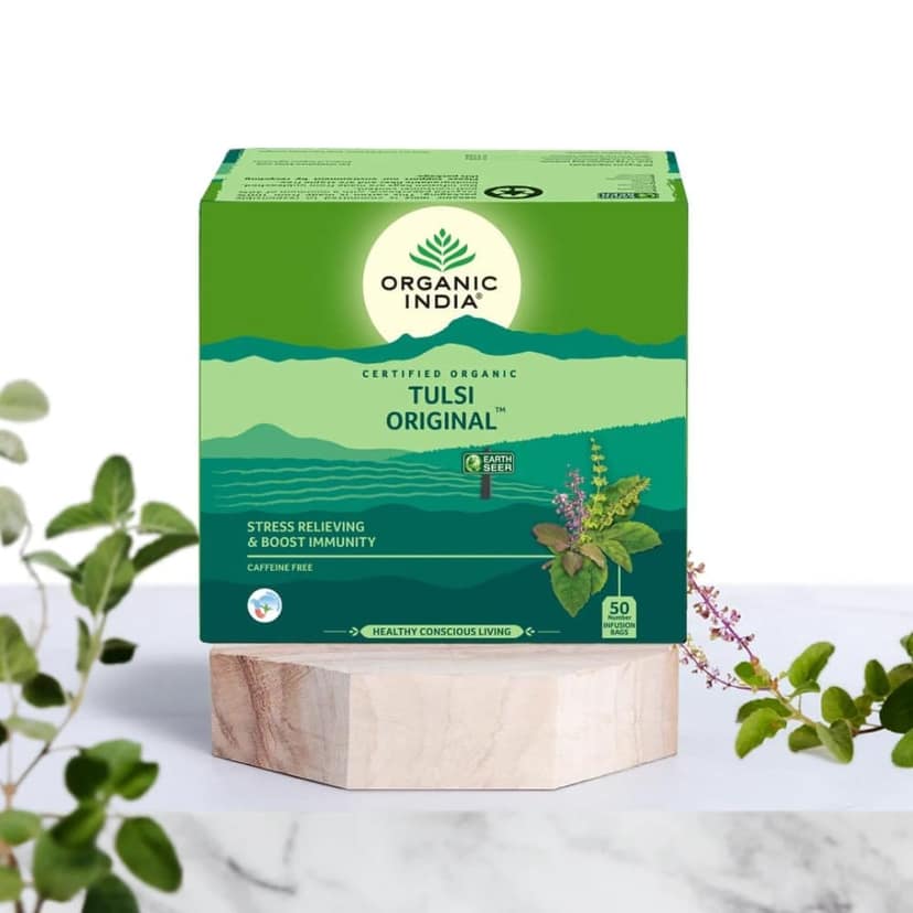 ORGANIC INDIA Original Tulsi 50 Teabags view 2
