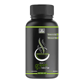 Arlak Garcinia Cambogia Extract Green Tea for Weight Loss With Lemon & Tulsi Extract (60 Tablets)