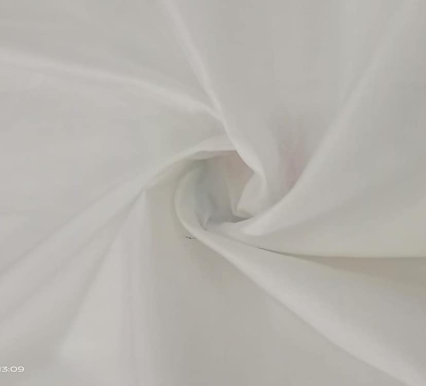 NVHSFW15 -White Handloom silk Fabric 2 Meters view 2
