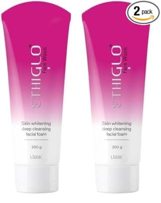 Ethiglo Skin Whitening Face Wash 200Ml (Pack of 2) Ethiglo Skin Whitening Face Wash 200Ml (Pack of 2) - 200 ml (Pack of 2)