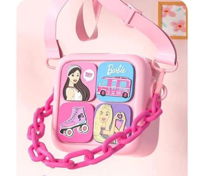 Barbie Design Shoulder Sling & Hand Bag For Girls view 2