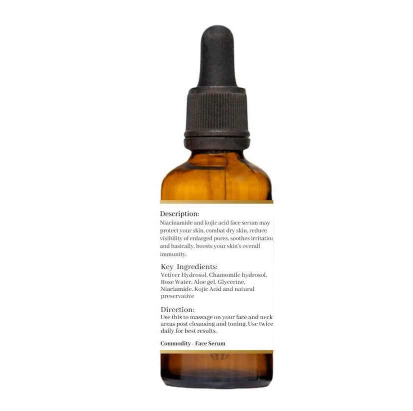 Natuur 10% Vitamin C Face Serum with Vitamin C, 5% Niacinamide & Hyaluronic Acid for Skin Radiance - 10 ml/ 20 ml view 2