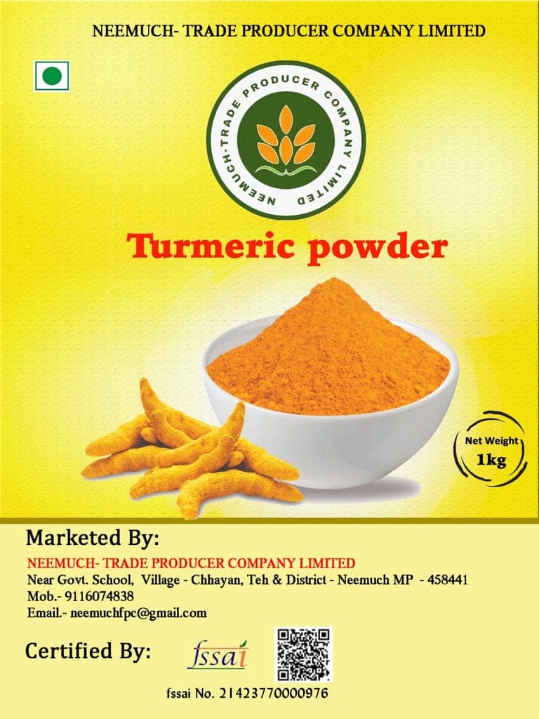 Turmeric powder view 2