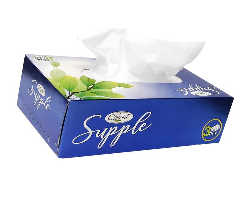 75 Pull 3-Ply Super Soft Facial Tissues - Pack of 4 | Multipurpose Dry Tissue for Home, Office and Car Use | Perfect for Personal Care and Family Use view 2