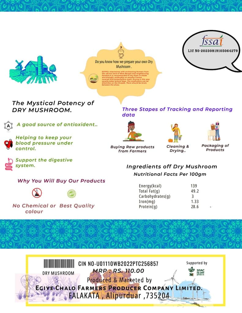 DRY MUSHROOM view 2