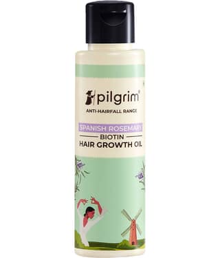 Pilgrim Spanish Rosemary & Biotin Hair growth Oil,100ml