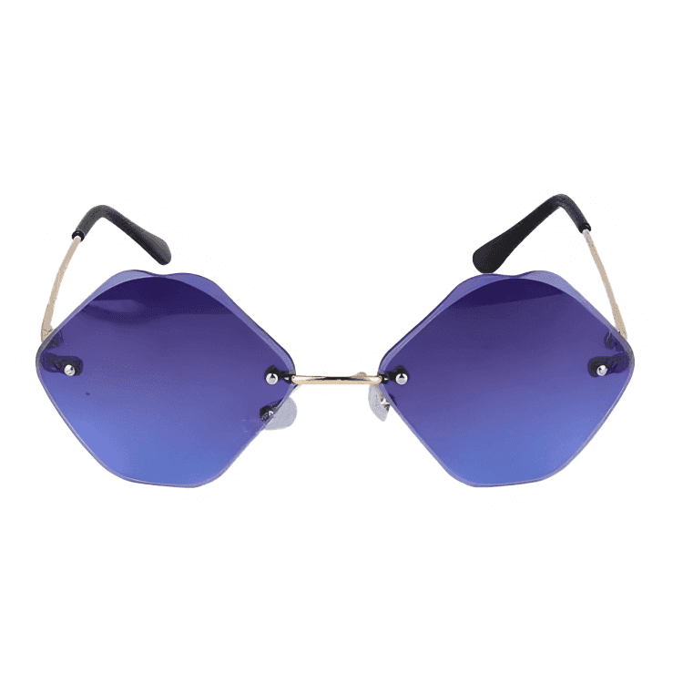 Jubleelens - Butterfly Blue Sunglasses - Feminine and Glamorous look with UV Protection 2303-Blue For Woman
