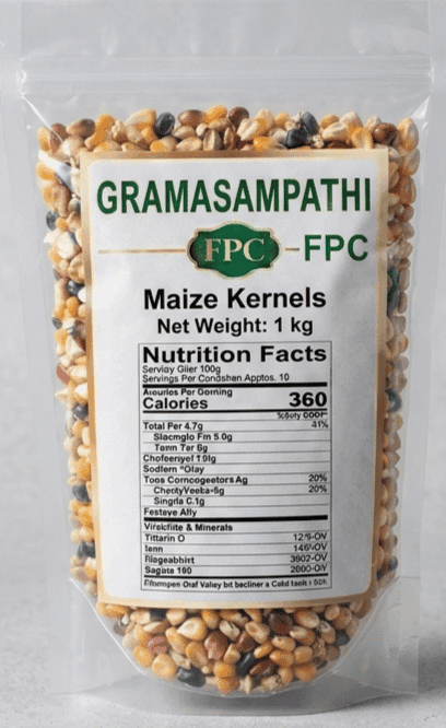 Gramasampathi FPC Premium Maize Kernels – 1 Kg