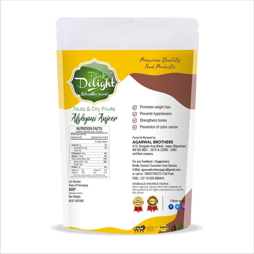 Pink Delight | Badam (Almonds) | Natural & Organic Dry Fruits | 100 Gm Pack view 2