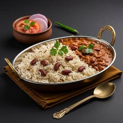 Jeera Rice With Rajma