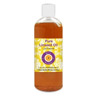 Deve Herbes Pure Linseed Oil (Linum usitatissimum) | Cold Pressed | Natural | Undiluted | For Diluting Essential Oils | For Skin & Massage | Men & Women | 200ml Deve Herbes Pure Linseed Oil (Linum usitatissimum) | Cold Pressed | Natural | Undiluted | For
