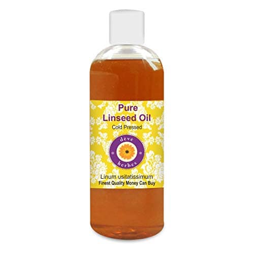 Deve Herbes Pure Linseed Oil (Linum usitatissimum) | Cold Pressed | Natural | Undiluted | For Diluting Essential Oils | For Skin & Massage | Men & Women | 200ml Deve Herbes Pure Linseed Oil (Linum usitatissimum) | Cold Pressed | Natural | Undiluted | For view 2