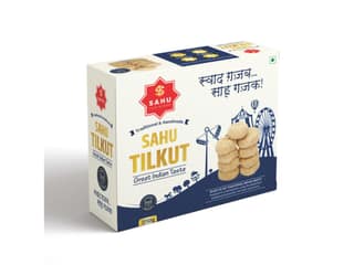 Sahu Gajak Bhandar Traditional Sesame Sweet Tilkut - 250g