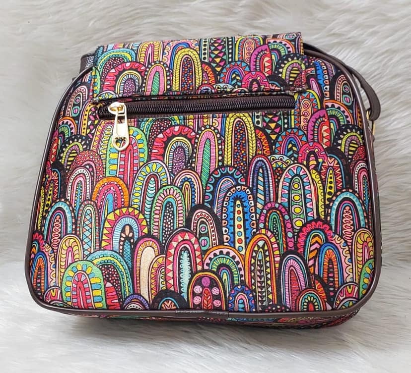 Women's Colorful Crossbody Sling Bag view 2