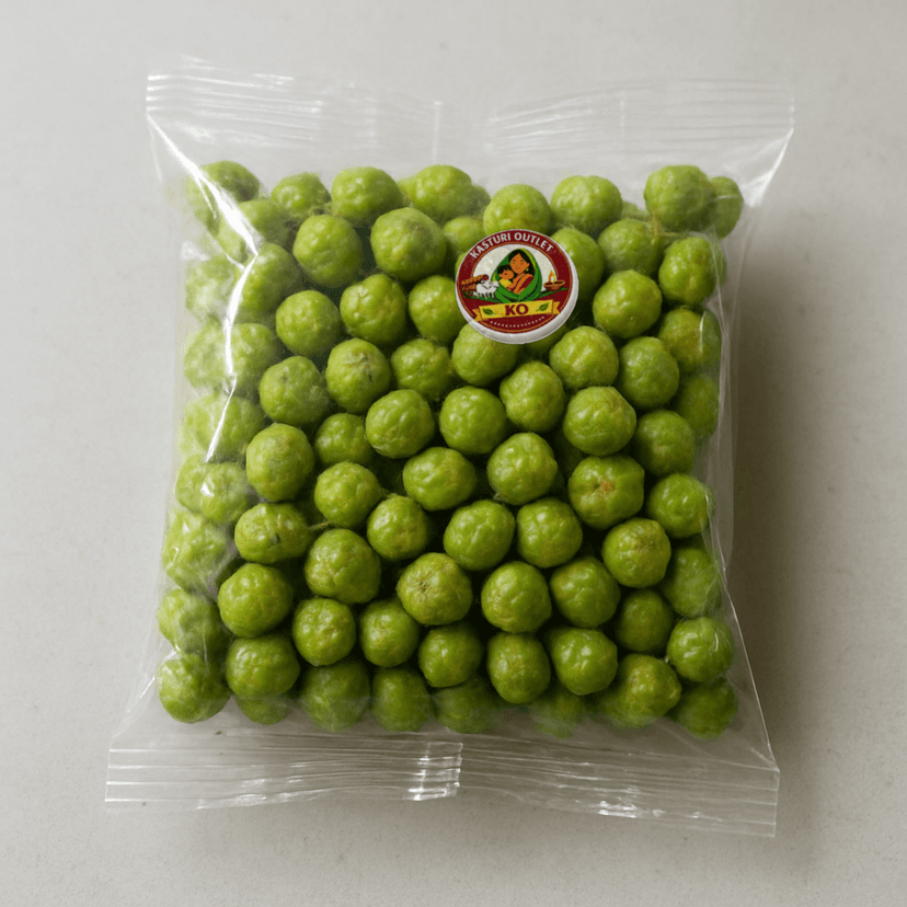 Kasturi Outlet's spicy green peas snack