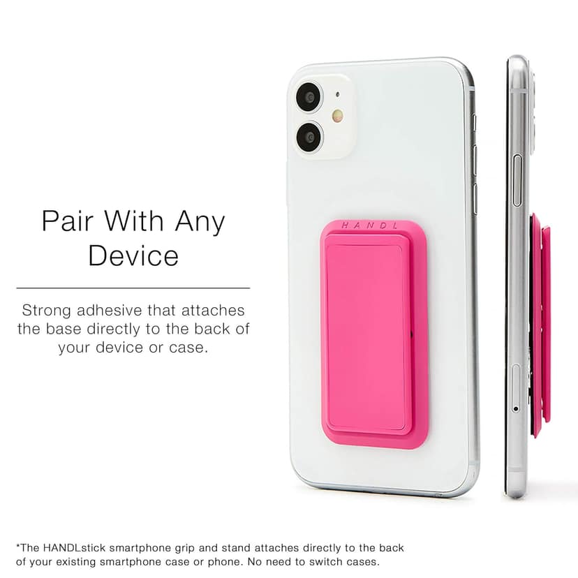 Triot HANDL NEW YORK Pink Mobile Stick Holder Grip view 2