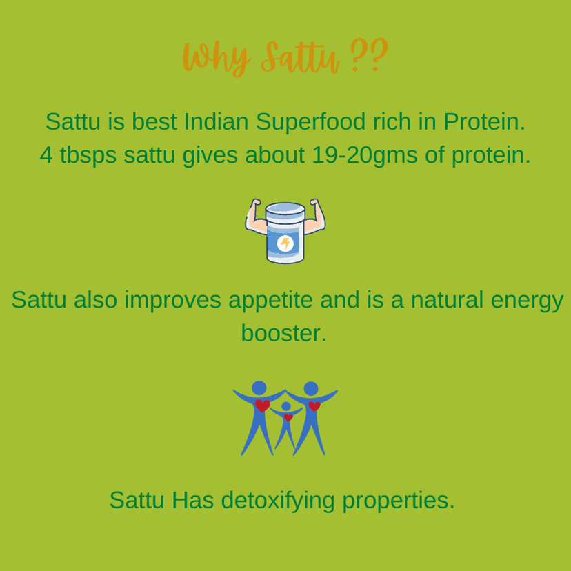 Granomaxx Chatpatta Sattu Vegan Protein Drink (150g) view 2