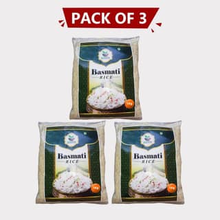 Basmati Rice (Pack of 3)
