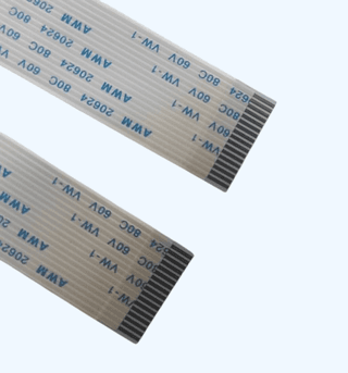 17 Pin 1mm Pitch 100mm Same Side Connection FFC Ribbon Flexible Flat Cable