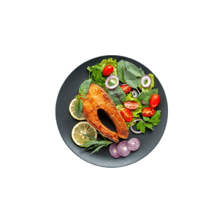 Grilled Fish Steak With Peri Peri Sauce