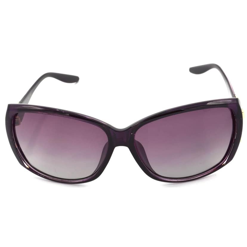 Hrinkar Pink Rectangular Sunglasses Brands Violet Frame Polarized Goggles for Women - HRS436-PRPL-RD view 2
