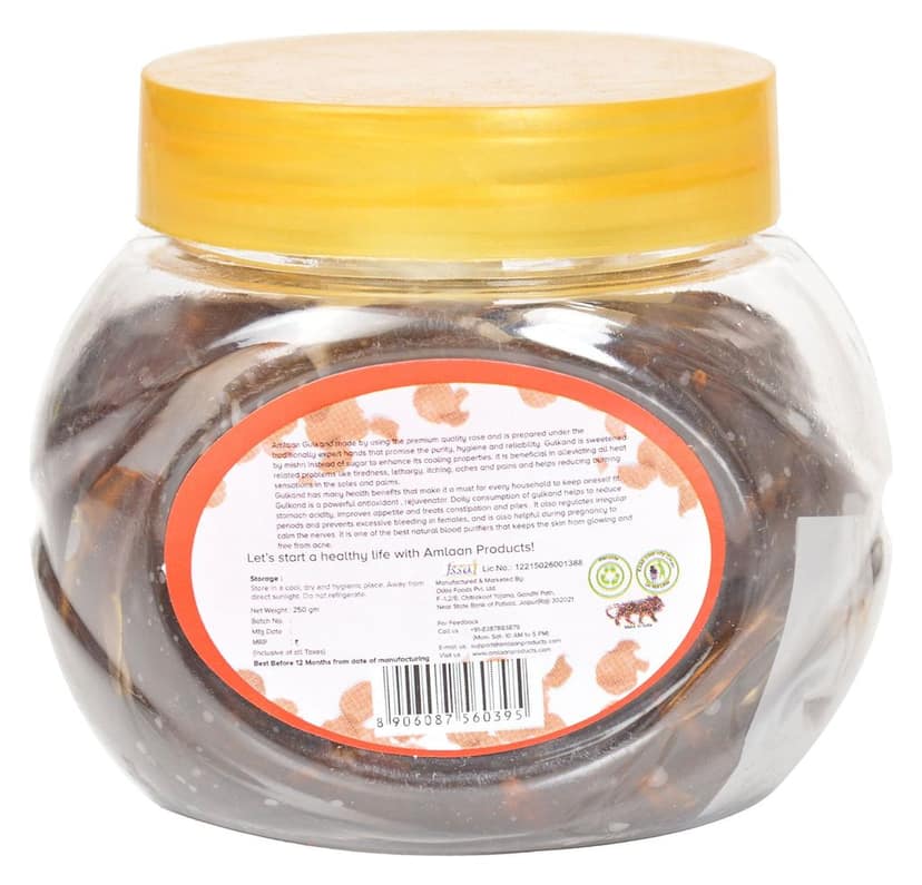 AMLAAN Gulkand, 250 Grams view 2